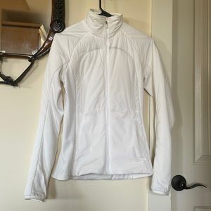 Lululemon size 4 reflector super soft zip up jacket.